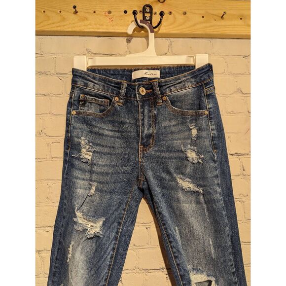 KanCan  distressed skinny jeans size 1/24 * - Picture 2 of 4